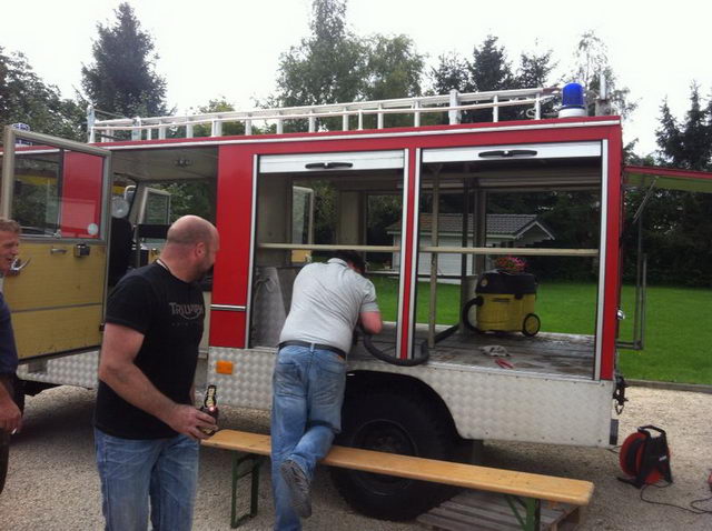 Fire-Fighter bei der Arbeit